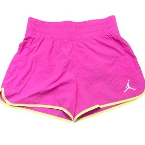 Jordan Girls XL Athletic Shorts Laser Fuchsia Pink | NWT